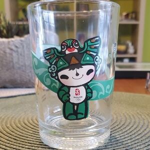 McDonald's 2008 Bejiing Olympics Glass
